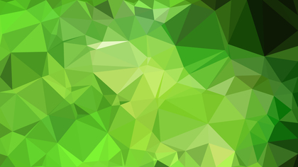 Green Polygon Background Design