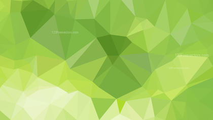 Green Low Poly Abstract Background Design