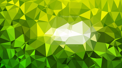 Green and Yellow Polygon Background Graphic Design
