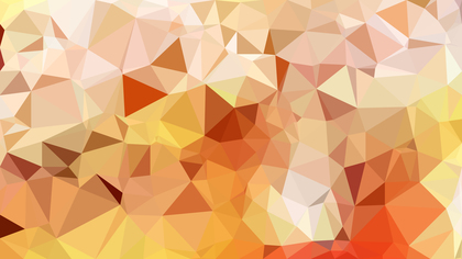 Abstract Light Orange Polygon Pattern Background