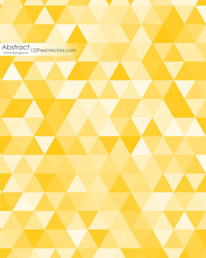 Yellow Triangle Background