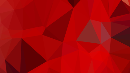 Abstract Red Polygon Pattern Background Vector Art