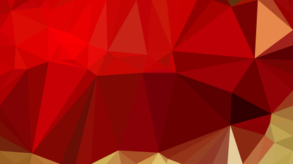 Red and Gold Polygon Pattern Background