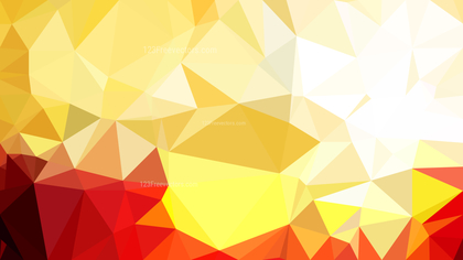 Red and Gold Low Poly Background