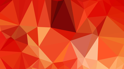 Red and Orange Polygon Pattern Background Vector Art