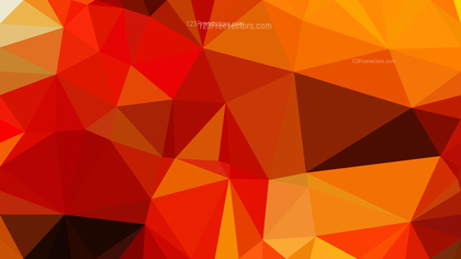 Red and Orange Polygon Background Template Graphic