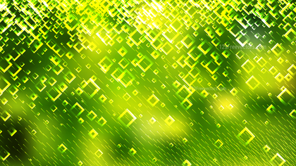Green and Yellow Modern Square Abstract Background