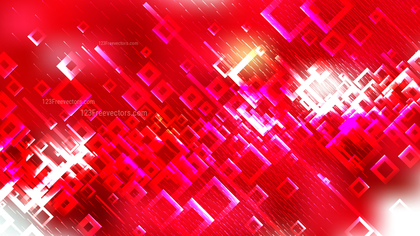 Abstract Pink and Red Square Modern Background
