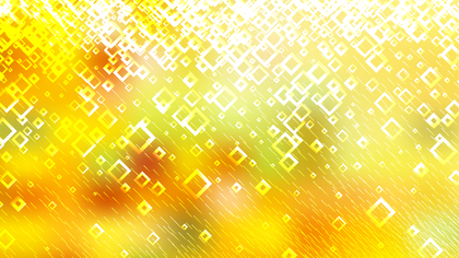 Yellow and White Square Background