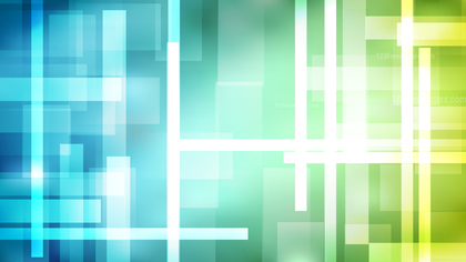 Abstract Blue Green and White Modern Geometric Shapes Background Design