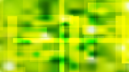 Abstract Green and Yellow Geometric Background