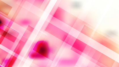 Abstract Pink and White Geometric Shapes Background