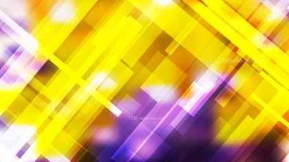 Purple and Yellow Geometric Abstract Background Vector Art