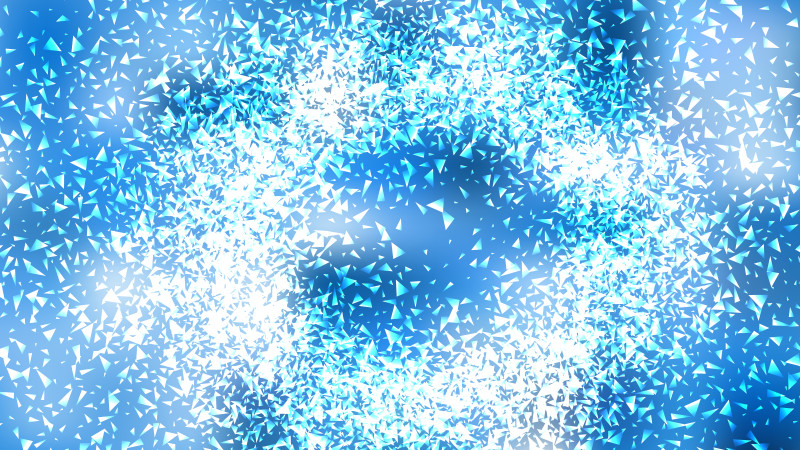 Blue and White Sparkles Background