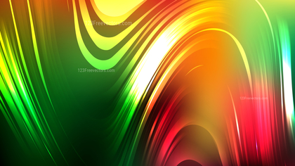 Abstract Red Yellow and Green Background