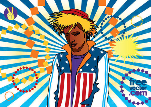 Free Vector Crazy Boy