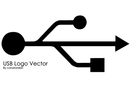 USB Logo Vector Free