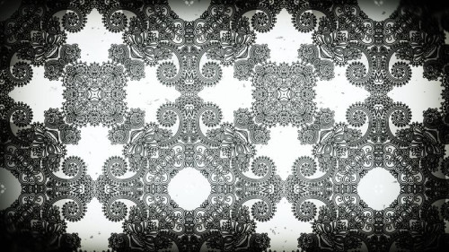 Black and White Vintage Seamless Ornament Background Pattern Graphic