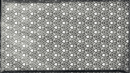 Black and White Vintage Seamless Ornamental Pattern Wallpaper