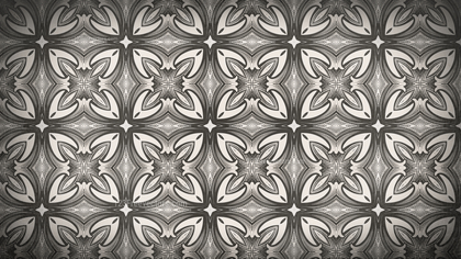 Brown Ornamental Seamless Pattern Background Design Template
