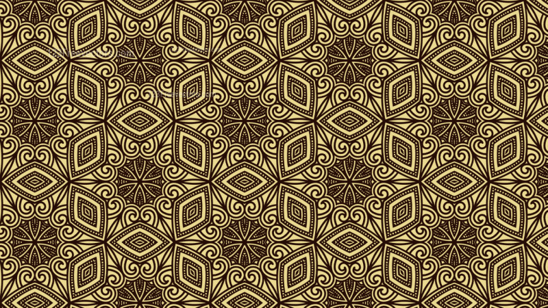 Vintage Ornamental Seamless Background Pattern Design Template