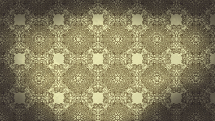 Brown Vintage Ornamental Seamless Pattern Background Design
