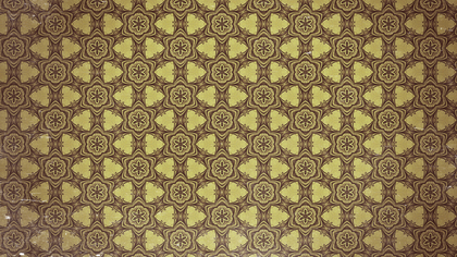 Brown Vintage Seamless Ornamental Pattern Background