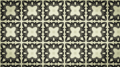 Vintage Decorative Floral Seamless Background Pattern Graphic