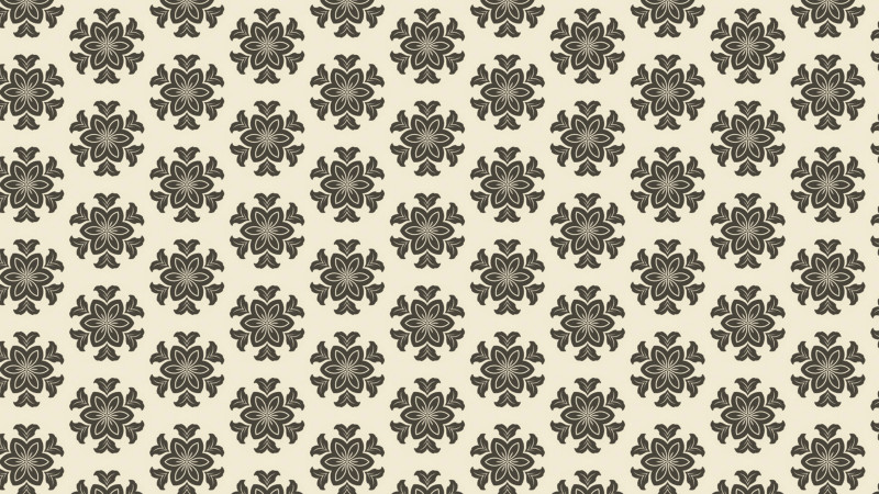 Brown Vintage Seamless Ornamental Pattern Background