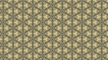 Brown Vintage Floral Pattern Texture Background Template