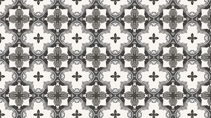 Brown and White Ornament Background Pattern Design