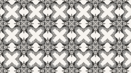 Brown and White Decorative Seamless Pattern Wallpaper