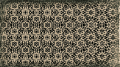 Vintage Decorative Floral Seamless Background Pattern Graphic
