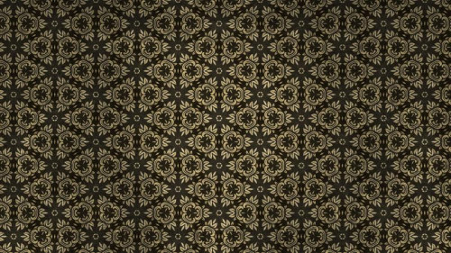 Dark Brown Vintage Decorative Ornament Background Pattern