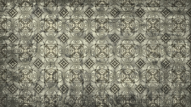 Dark Color Ornamental Vintage Background Pattern