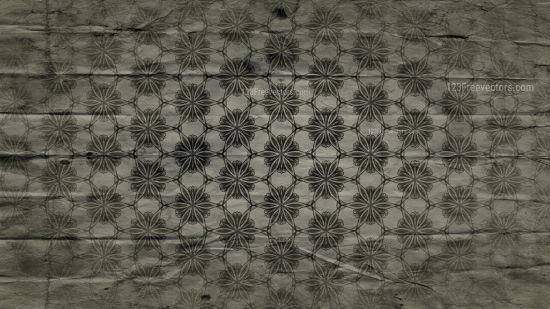 Dark Color Vintage Ornamental Seamless Pattern Background Design