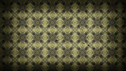 Dark Color Vintage Decorative Floral Seamless Pattern Wallpaper Design