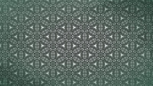 Dark Green Vintage Ornament Background Pattern Image