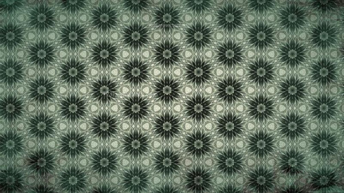 Dark Green Vintage Seamless Wallpaper Background