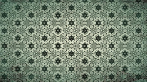 Dark Green Vintage Ornamental Seamless Pattern Background Design