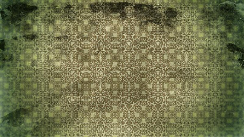 Dark Green Vintage Grunge Ornamental Background Pattern