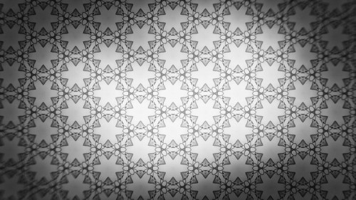 Dark Grey Seamless Ornamental Pattern Background