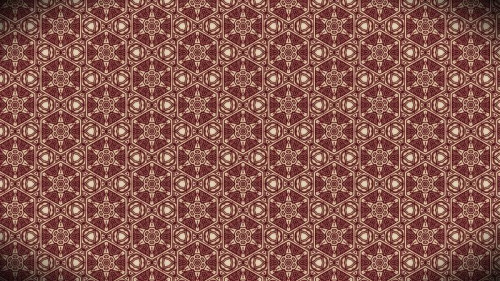 Dark Red Ornamental Vintage Background Pattern