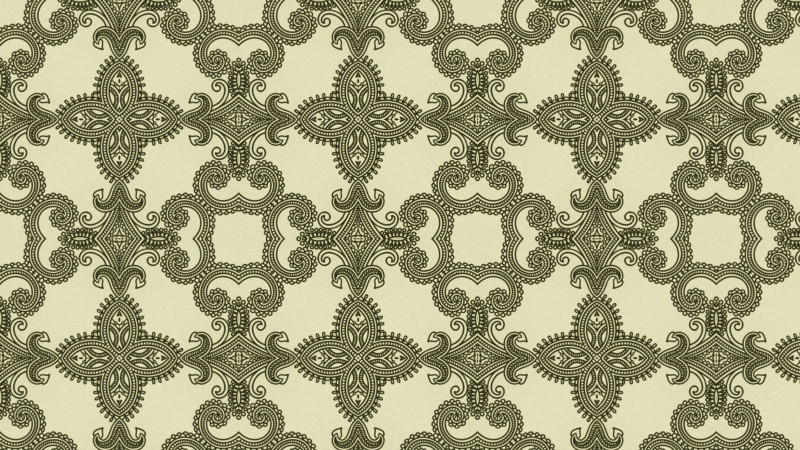Vintage Ornament Pattern Background Template