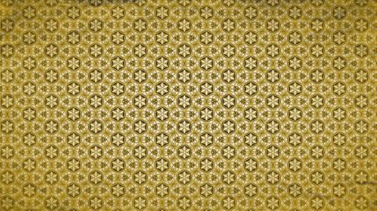 Gold Vintage Decorative Ornament Wallpaper Pattern