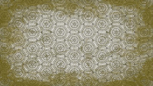 Green and White Vintage Ornamental Pattern Background