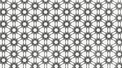 Gray and White Decorative Ornament Background Pattern