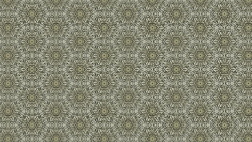 Khaki Vintage Ornamental Pattern Background