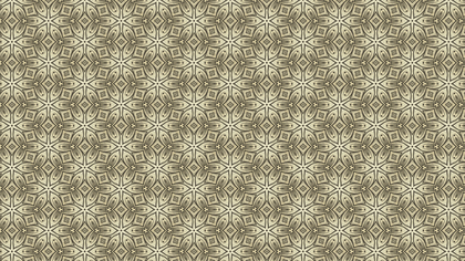 Khaki Vintage Seamless Ornament Wallpaper Pattern Design Template