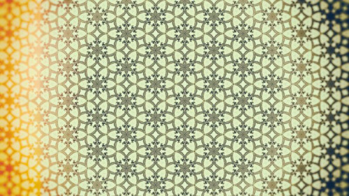 Orange and Green Vintage Seamless Wallpaper Background